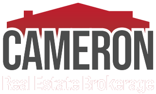 Cameron Real Estate Brokerage Logo for Dark Background